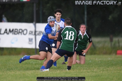 2021-06-05 Lambro Rugby-Milano Classic XV 2540